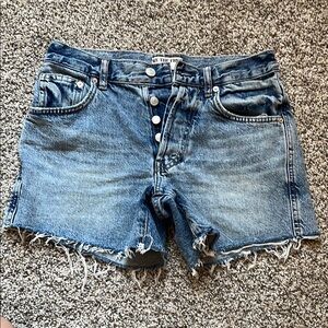 We the Free button fly denim shorts